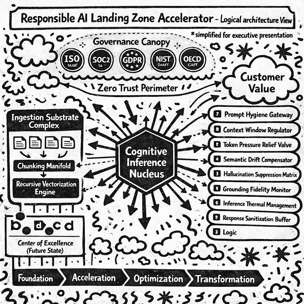 Responsible AI Landing Zone Accelerator Architecture Diagram